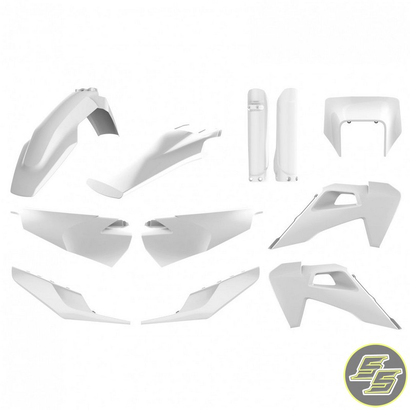 Polisport Plastic Kit Husqvarna TE|FE '20- White