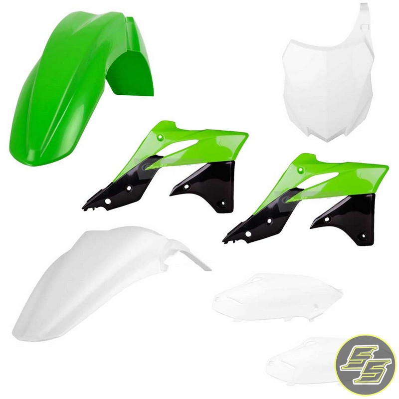 Polisport Plastic Kit Kawasaki KX250F '13-16 OEM Green