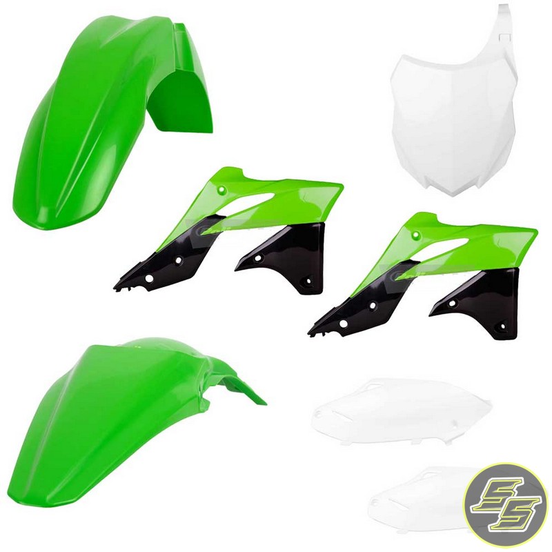 Polisport Plastic Kit Kawasaki KX250F '13-16 OEM Green