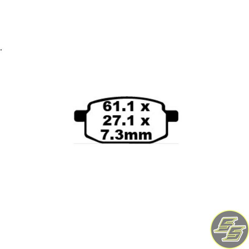 Premier Brake Pad Organic Standard FA169