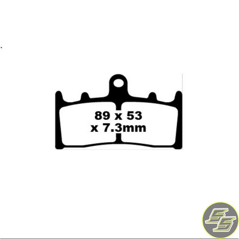 Premier Brake Pad Organic Standard FA188