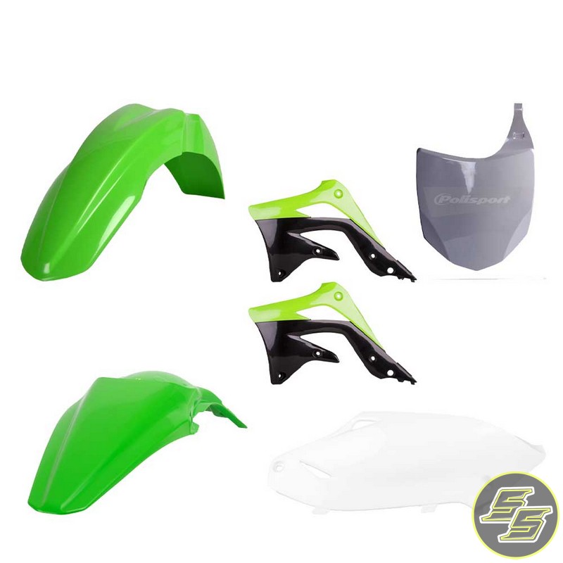 Polisport Plastic Kit Kawasaki KX450F '12 OEM Green