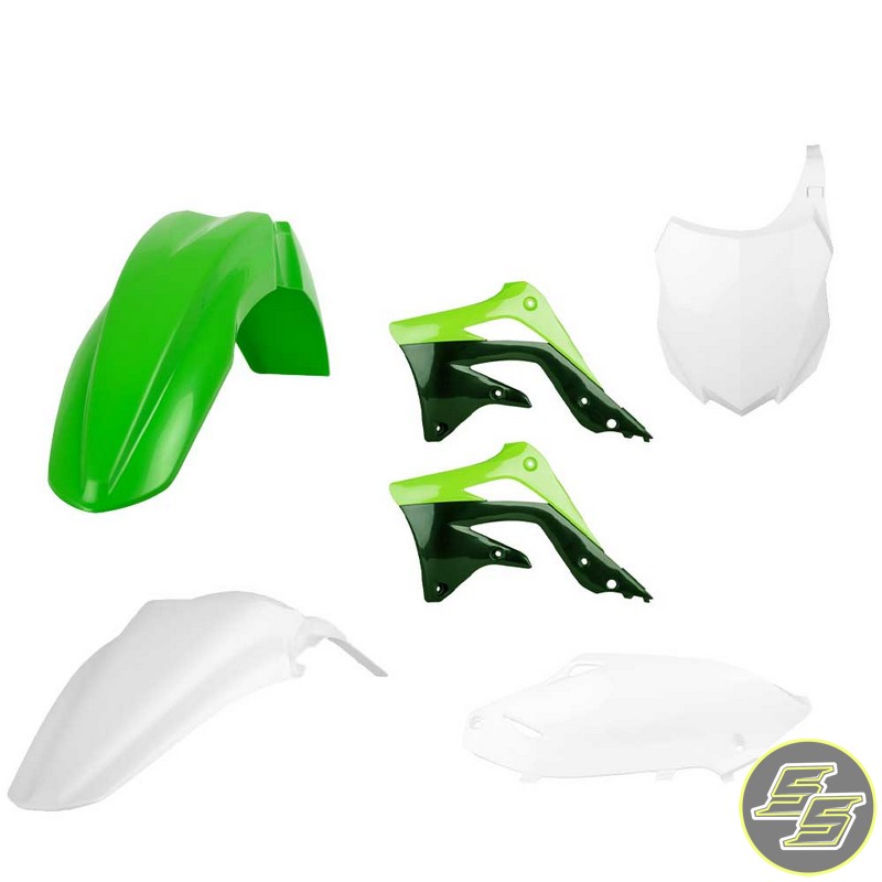 Polisport Plastic Kit Kawasaki KX450F '13-15 OEM Green