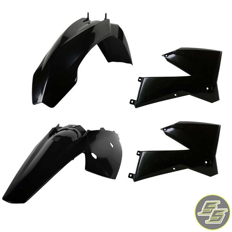 Polisport Plastic Kit KTM EXC|XCW '05-07 Black