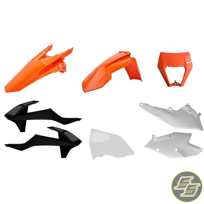 Polisport Plastic Kit KTM EXC|XCW '17-20 OEM Orange