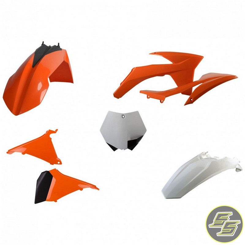 Polisport Plastic Kit KTM SX|XC '11 OEM Orange