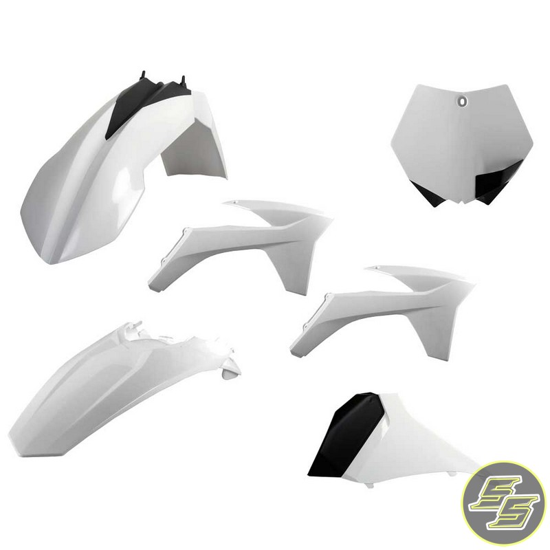 Polisport Plastic Kit KTM SX|XC '11-12 White