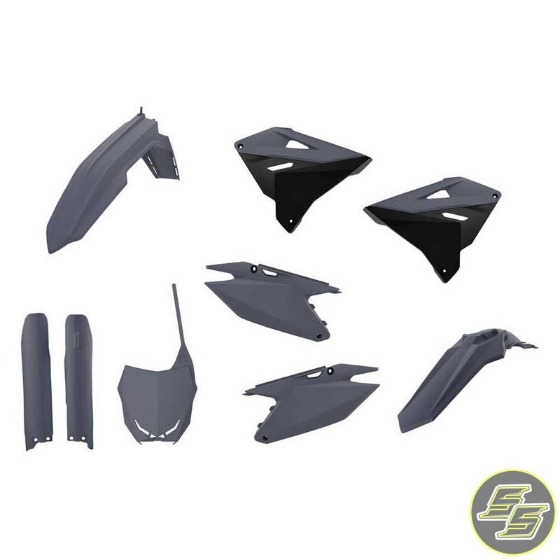 Polisport Plastic Kit Suzuki RM125|250 '01-08 Restyling Nardo Grey