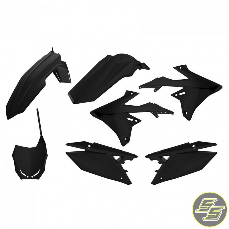 Polisport Plastic Kit Suzuki RMZ250|450 '18-21 Black