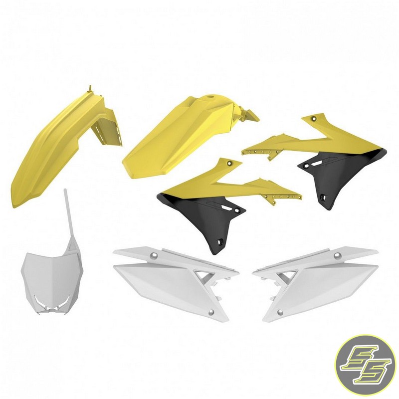 Polisport Plastic Kit Suzuki RMZ250|450 '18-21 OEM Yellow