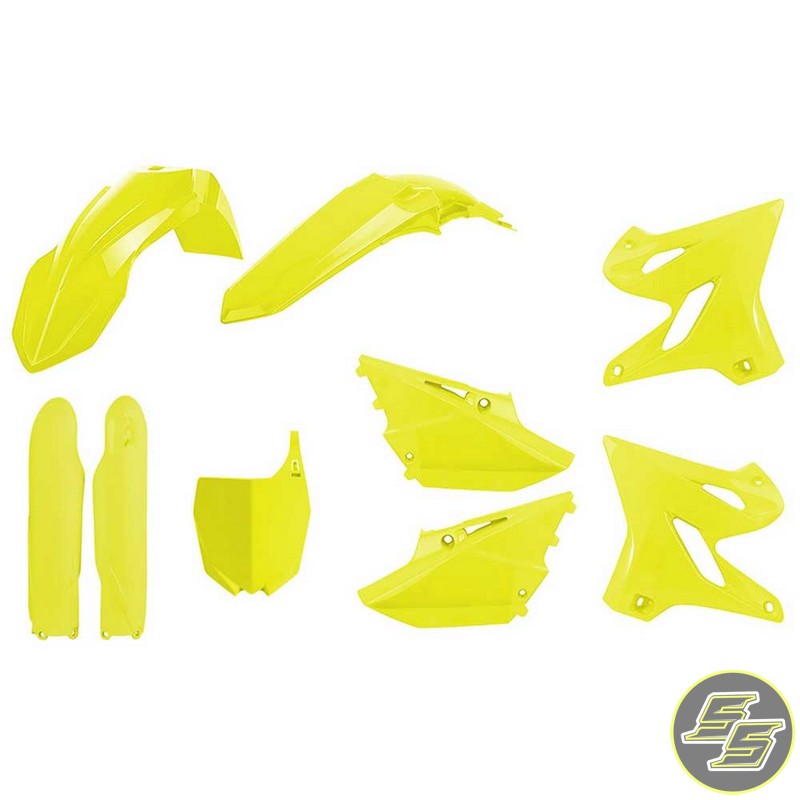 Polisport Plastic Kit Yamaha YZ125|250 '15-18 Flo Yellow