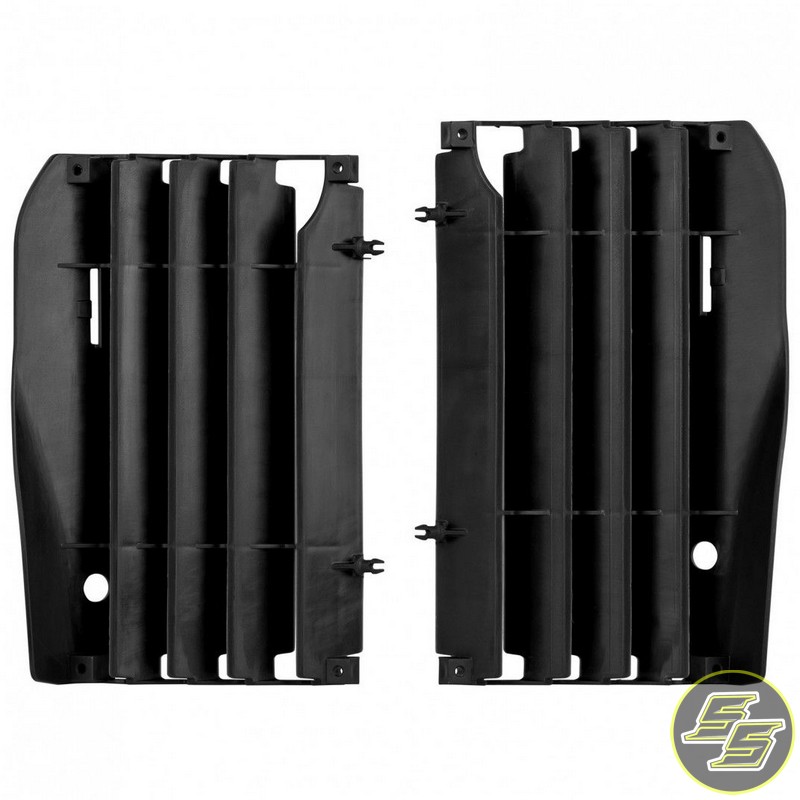 Polisport Radiator Louvers Honda CRF250R '10-13 Black