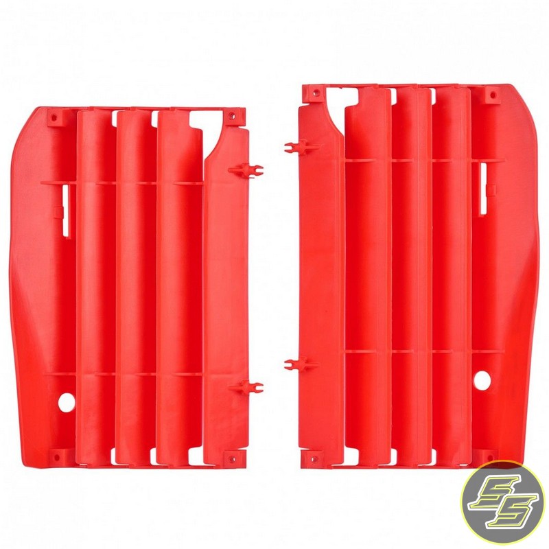 Polisport Radiator Louvers Honda CRF250R '10-13 Red