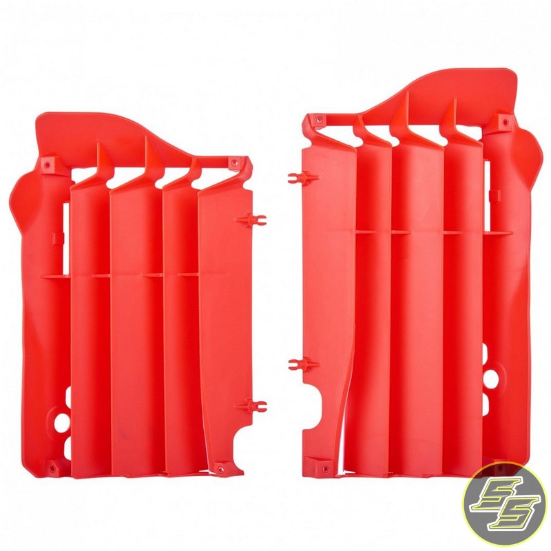 Polisport Radiator Louvers Honda CRF250R '15-17 Red