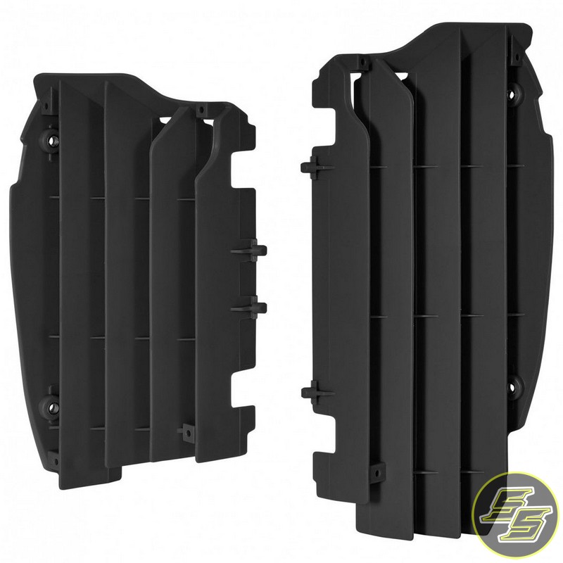 Polisport Radiator Louvers Kawasaki KX450F '12-15 Black