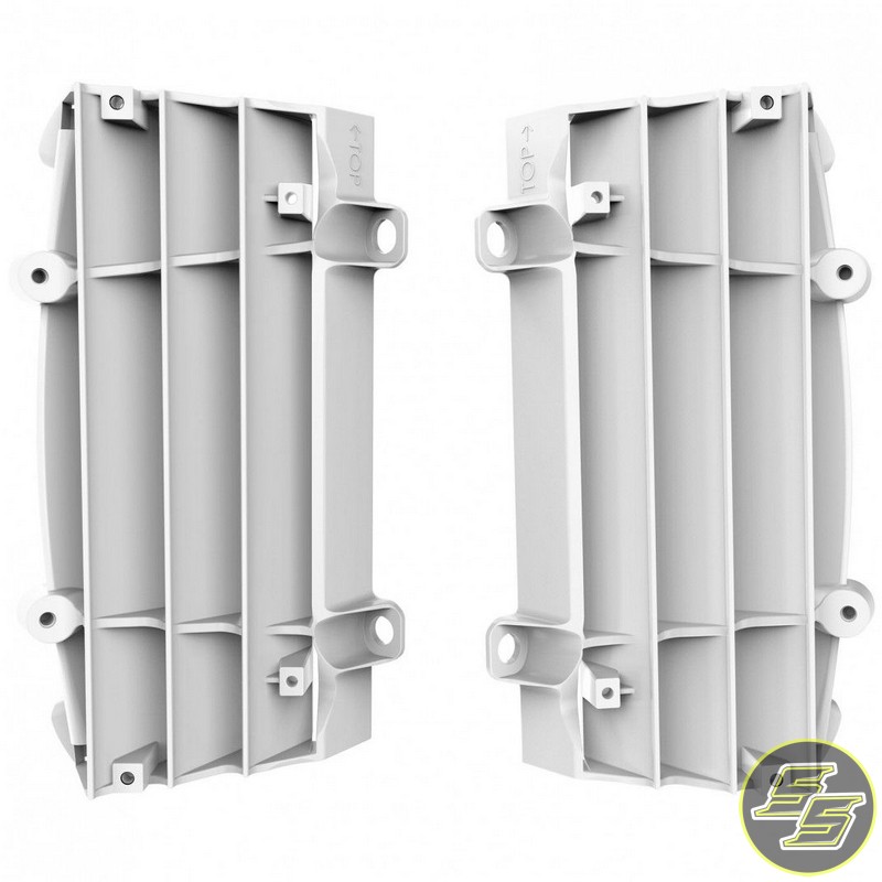 Polisport Radiator Louvers KTM SX|EXC|XC '16-20 White