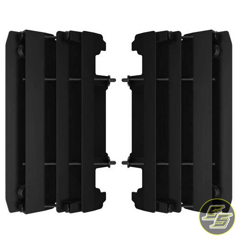 Polisport Radiator Louvers Yamaha YZ125|250 '05-20 Black