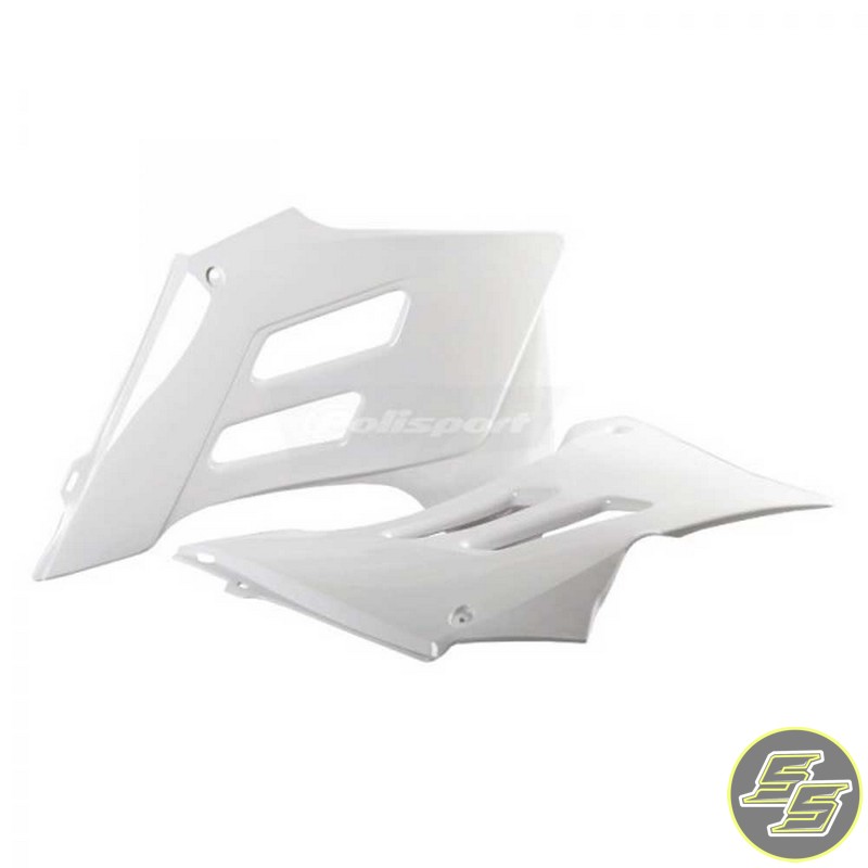 Polisport Radiator Shrouds GasGas '05-06 White