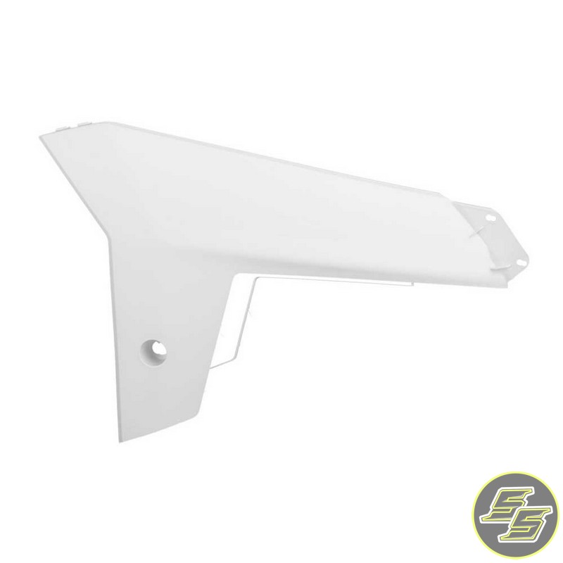 Polisport Radiator Shrouds GasGas '12-17 Lower White