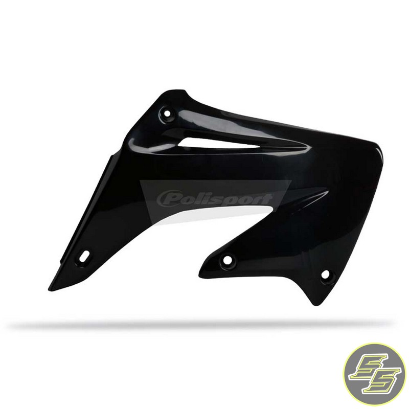 Polisport Radiator Shrouds Honda CR125|250 '02-07 Black