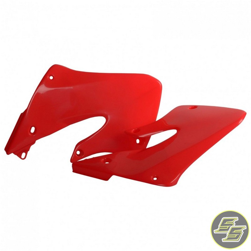 Polisport Radiator Shrouds Honda CR125|250 '97-99 Red