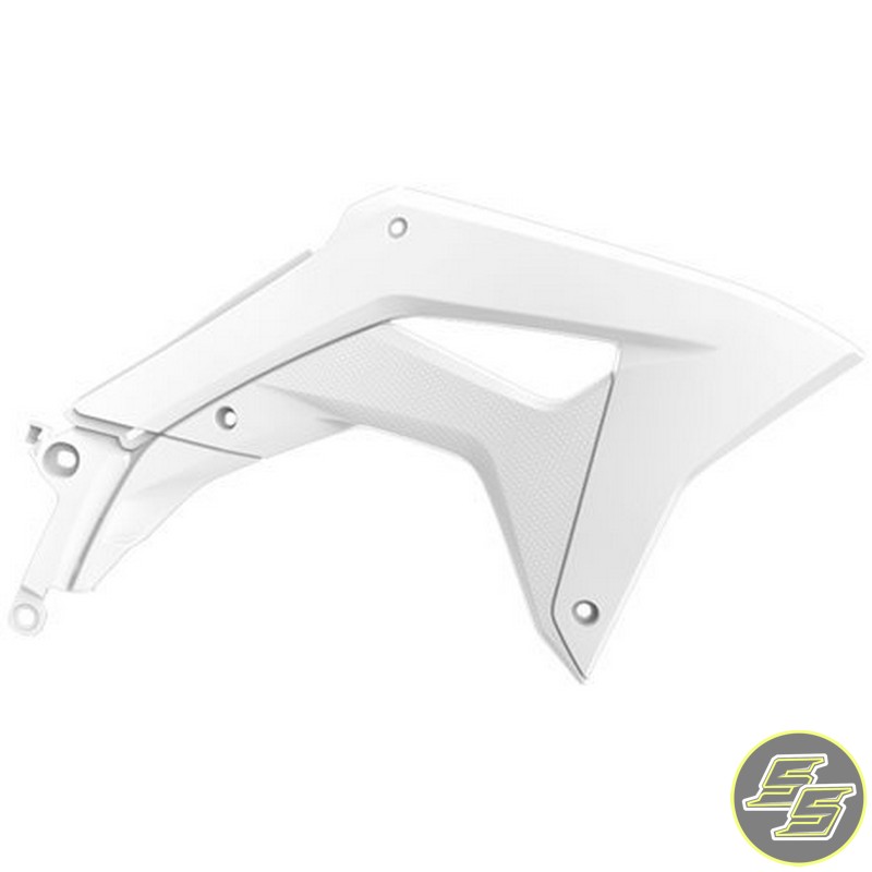 Polisport Radiator Shrouds Honda CRF150 '17- White