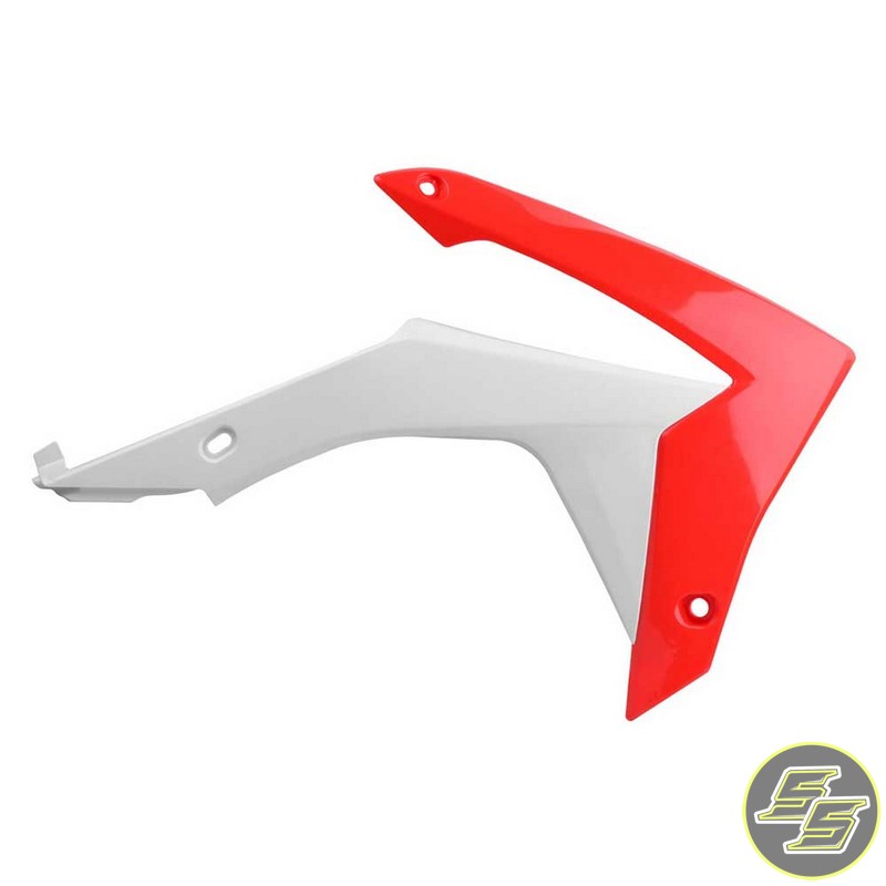 Polisport Radiator Shrouds Honda CRF250|450R '13-17 Red/White