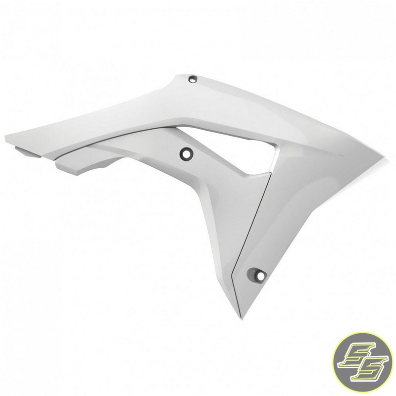 Polisport Radiator Shrouds Honda CRF250|450R '17-20 White