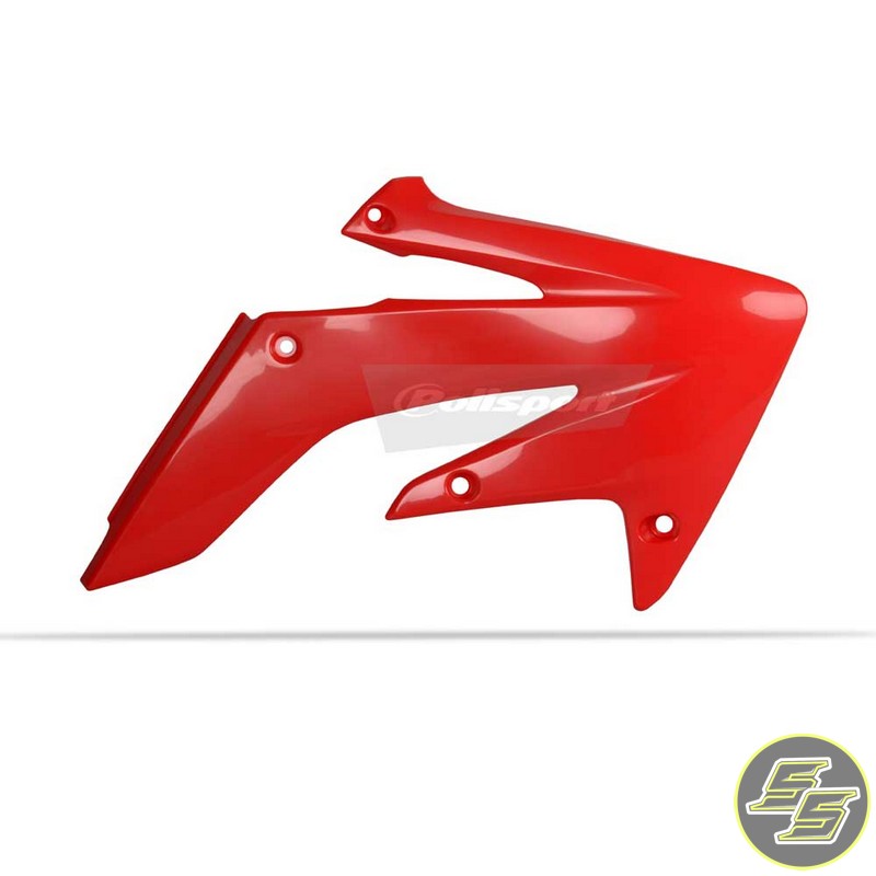 Polisport Radiator Shrouds Honda CRF250R '04-09 Red