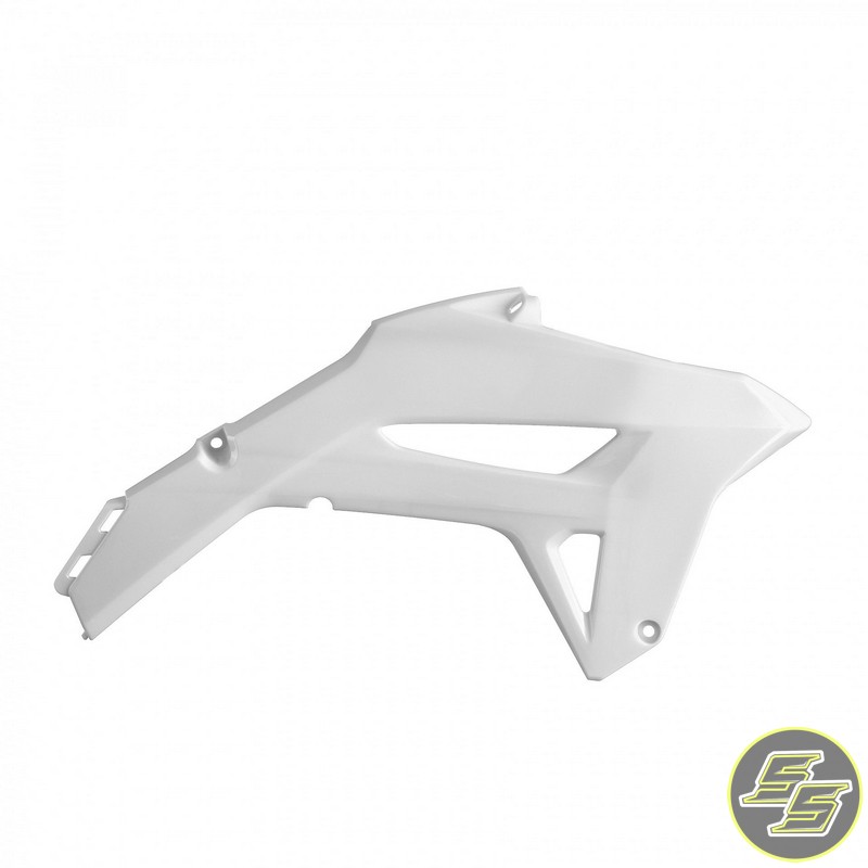 Polisport Radiator Shrouds Honda CRF450R '21- White