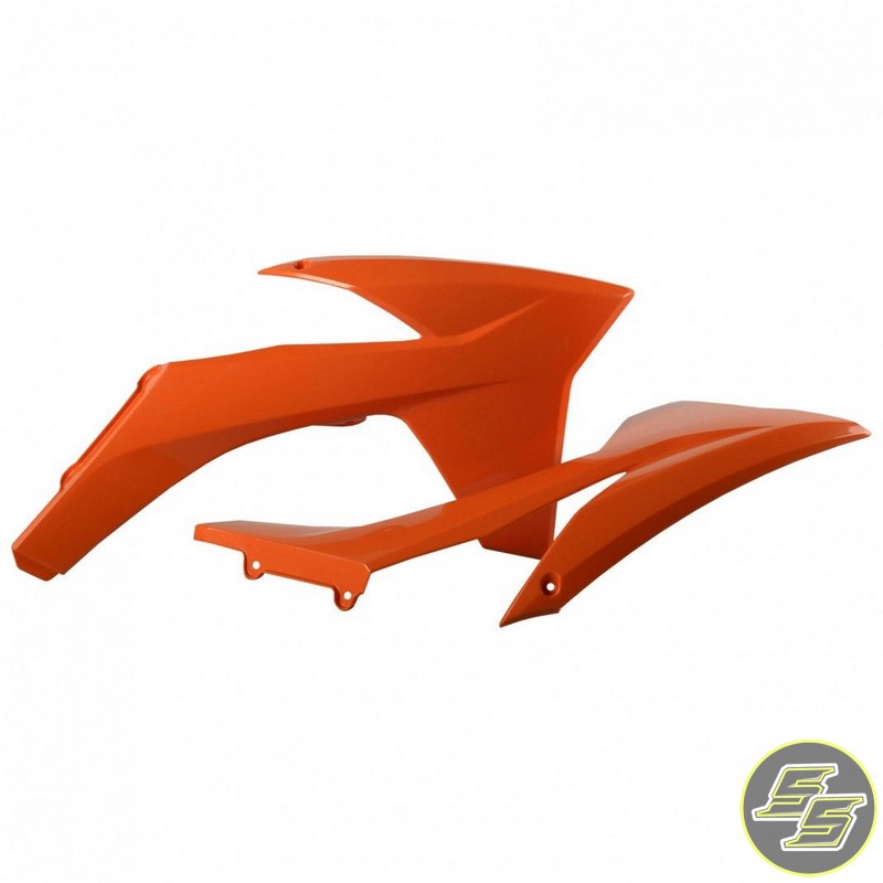 Polisport Radiator Shrouds KTM SX|EXC|XC '12-13 Orange