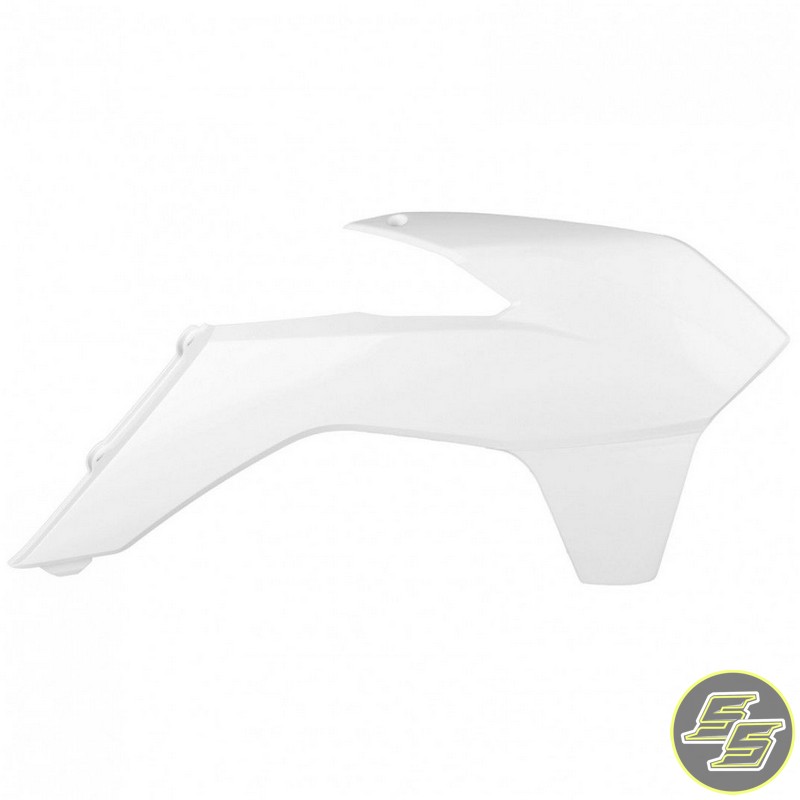 Polisport Radiator Shrouds KTM SX|EXC|XC '13-16 White