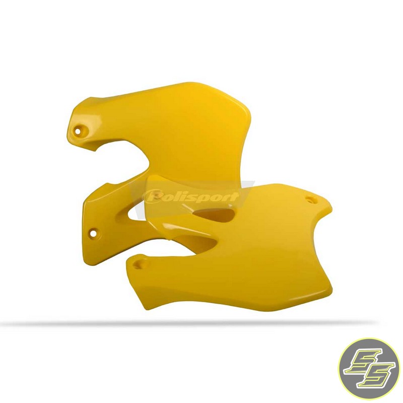 Polisport Radiator Shrouds Suzuki RM125|250 '96-98 Yellow