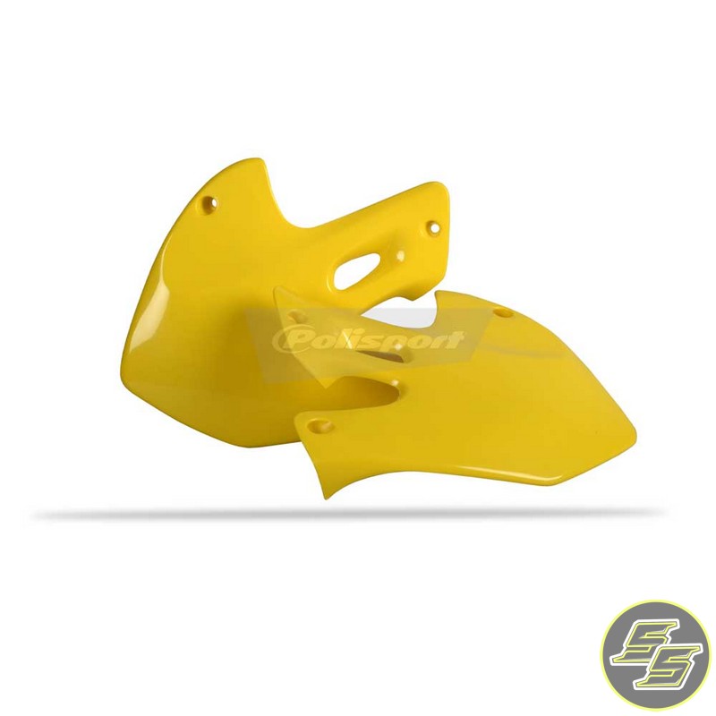 Polisport Radiator Shrouds Suzuki RM125|250 '99-00 Yellow