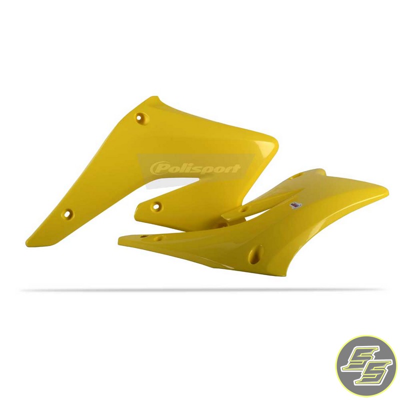 Polisport Radiator Shrouds Suzuki RMZ250 '04-06 Yellow