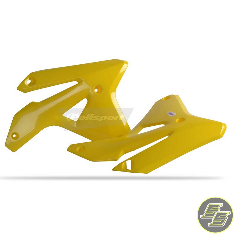 Polisport Radiator Shrouds Suzuki RMZ450 '07 Yellow