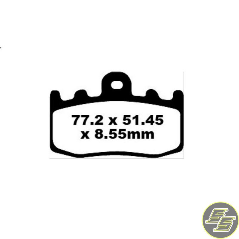 Premier Brake Pad Street Sintered Double H FA335HH