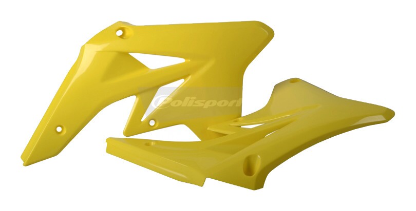 Polisport Radiator Shrouds Yamaha YZ250|450F '06-09 Yellow