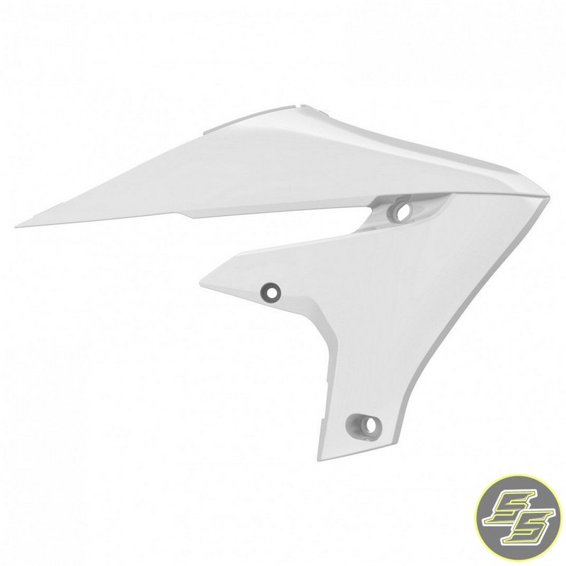 Polisport Radiator Shrouds Yamaha YZ250|450F '18-20 White