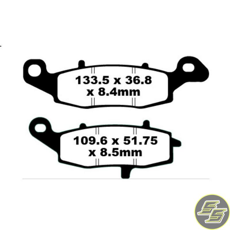 Premier Brake Pad Organic Standard FA229