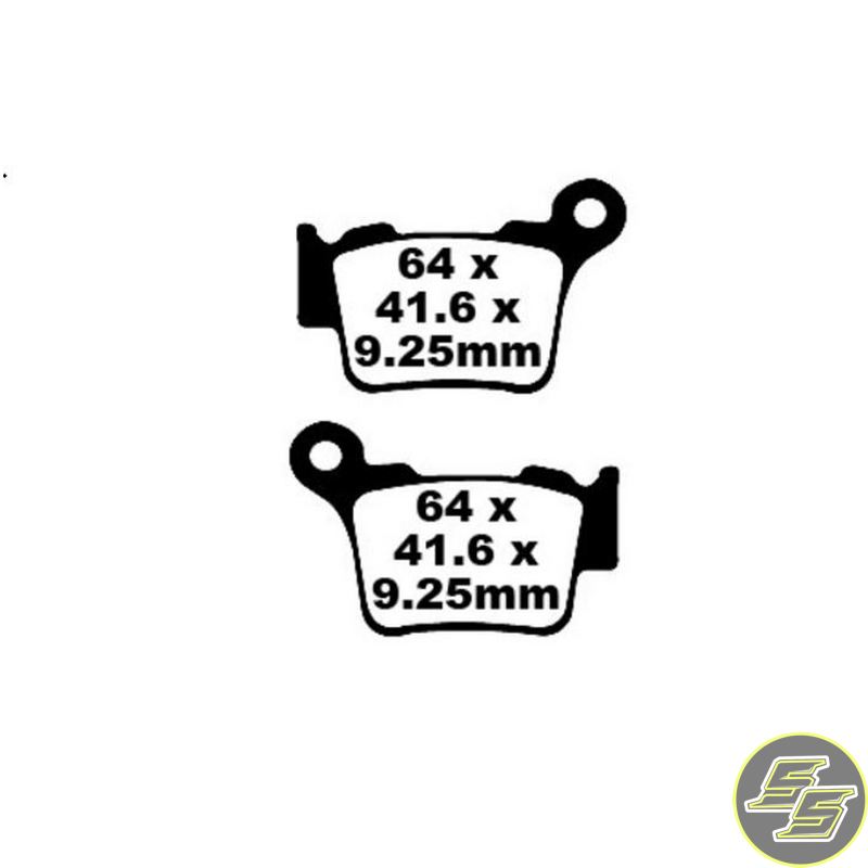 Premier Brake Pad Street Sintered Double H FA368MXS