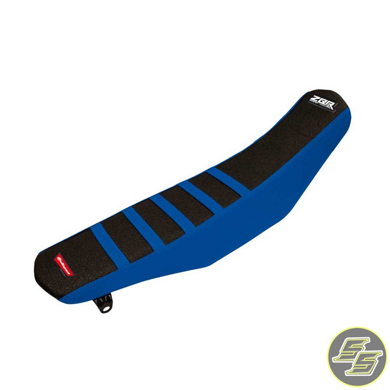 Polisport Seat Cover Yamaha YZ250|450F '14-19 Zebra Blue/Black