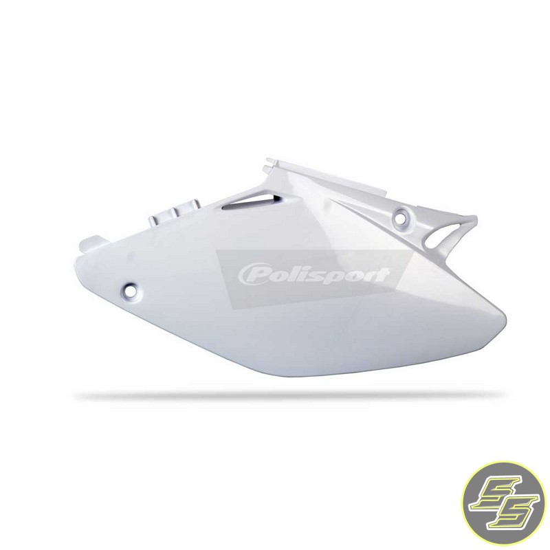 Polisport Side Covers Honda CR125|250 '02-07 White