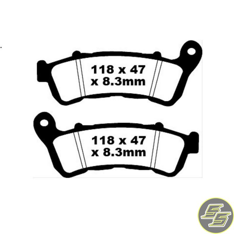 Premier Brake Pad Street Sintered Double H FA388HH