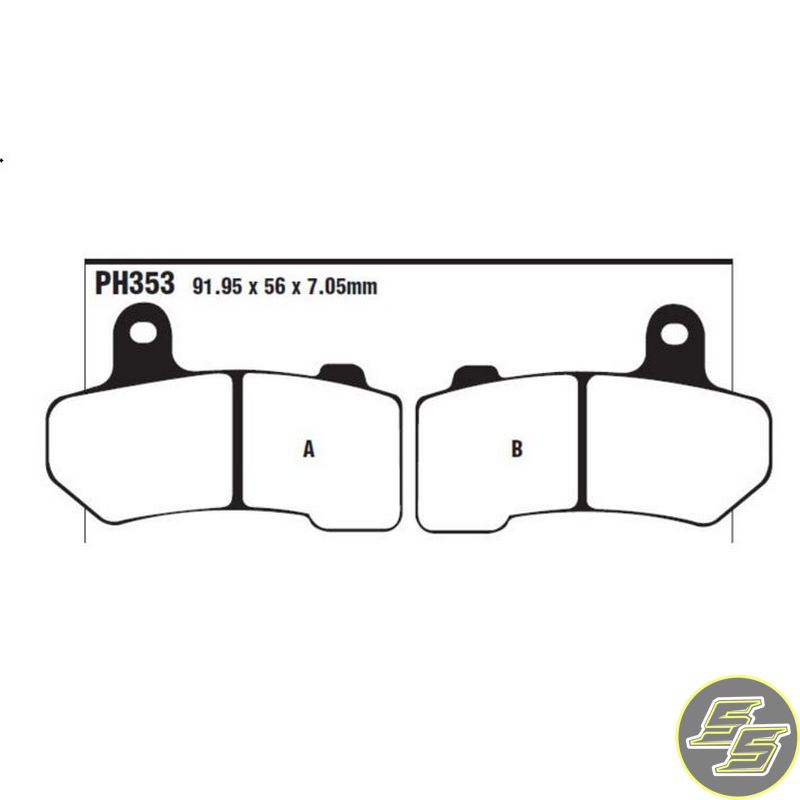 Premier Brake Pad Street Sintered Double H FA409HH