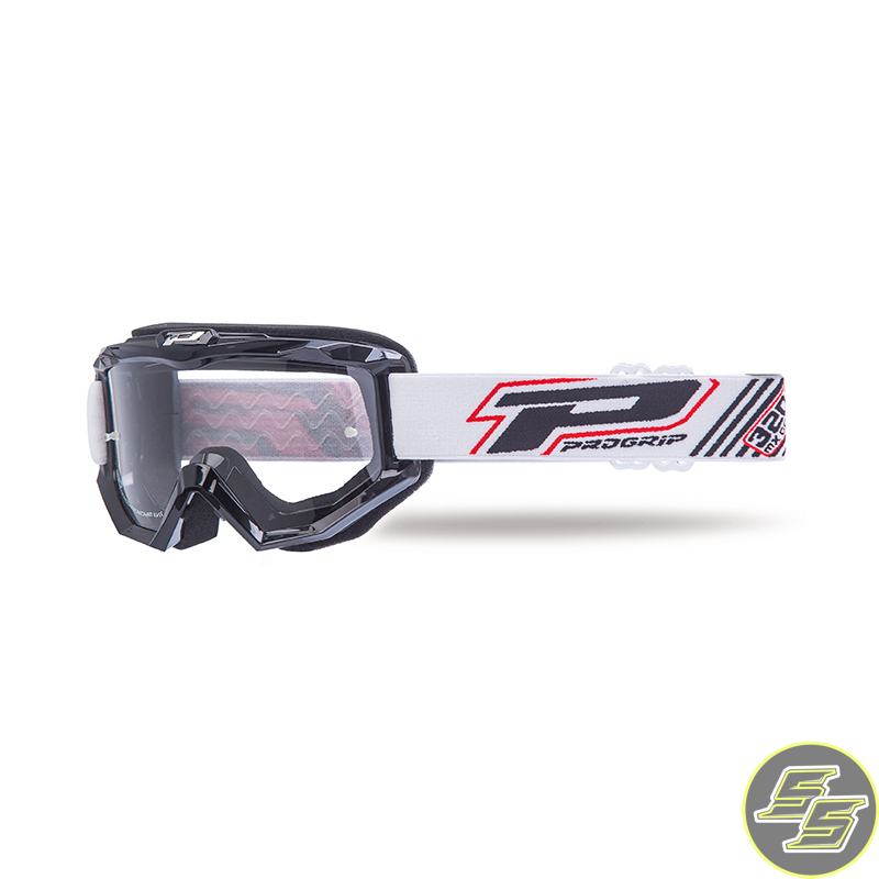 Progrip Goggle Atzaki Black w Clear Lens