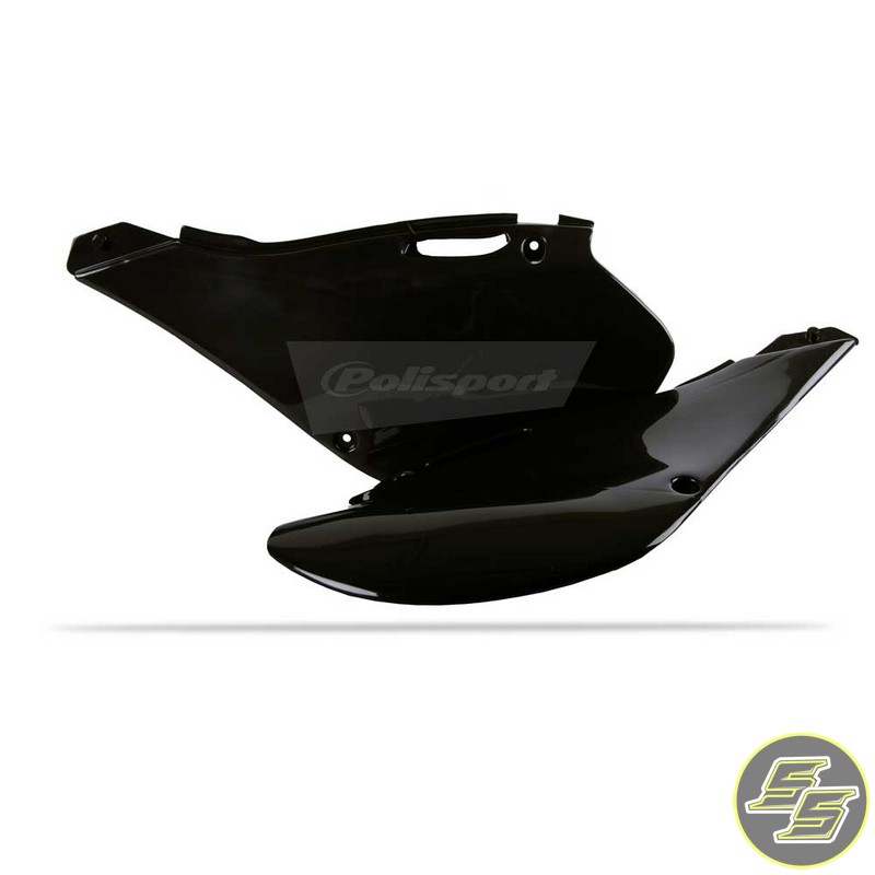 Polisport Side Covers Kawasaki KX125|250 '99-02 Black