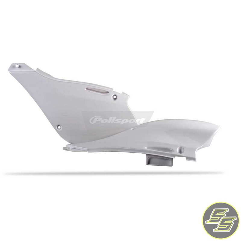 Polisport Side Covers Kawasaki KX125|250 '99-02 White