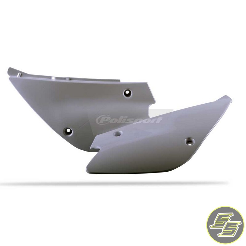 Polisport Side Covers Kawasaki KX85 '01-13 White