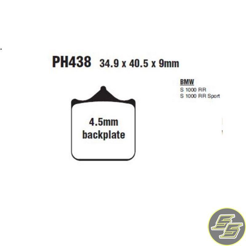 Premier Brake Pad Street Sintered Double H FA604HH